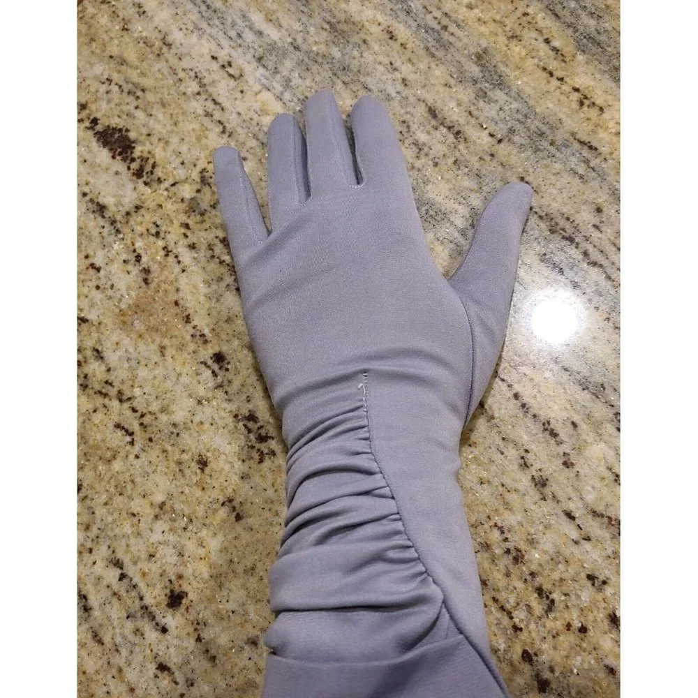 Vintage Size L XL Gray Nylon Stretch 12